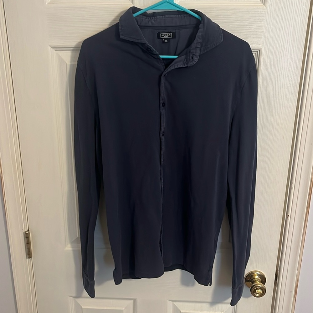 Spada Roma Casual Button Down Long Sleeve - European Slim Cut (runs small)